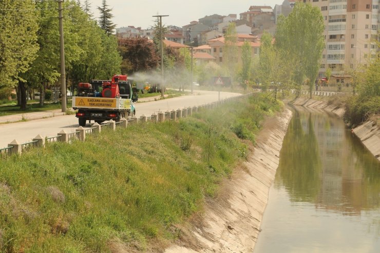 Odunpazarı’nda ilaçlama çalışmaları titizlikle devam ediyor