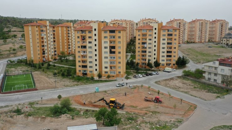 Bekdik Mahallesindeki park yenileniyor