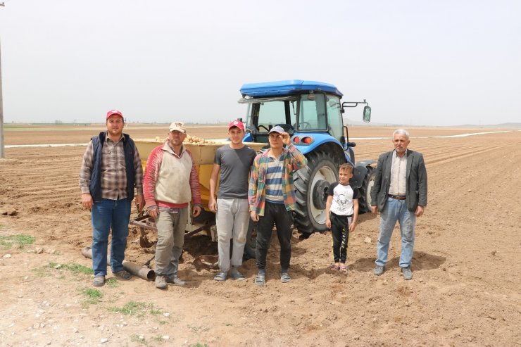 Niğde’de patates ekimi başladı