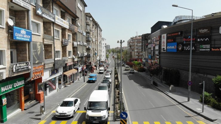 Nevşehir’de kısıtlamada trafik yoğunluğu yaşanıyor