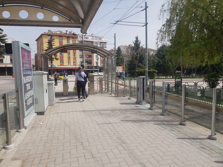 Eskişehir toplu ulaşımında garip bir durum