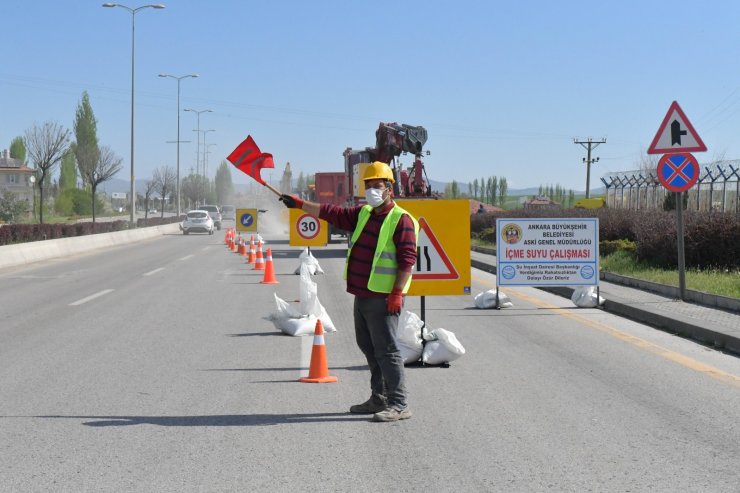 Çubuk-Akyurt İçme Suyu Projesi’nde ilk kazma vuruldu