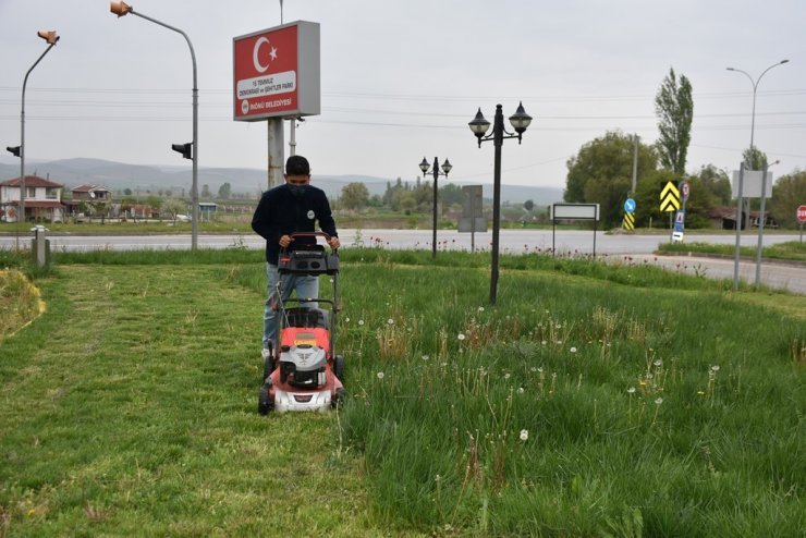 İnönü’de bahar hazırlıkları tüm hızıyla devam ediyor