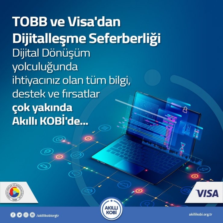 TOBB ve Visa KOBİ’lerin dijitalleşmesi için yeni bir platform hayata geçirdi