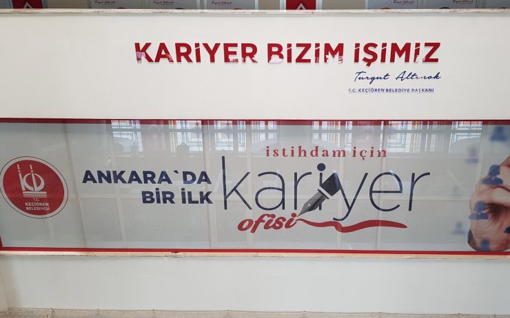 İş arayanların adresi Keçiören Belediyesi E-Kariyer Ofisi