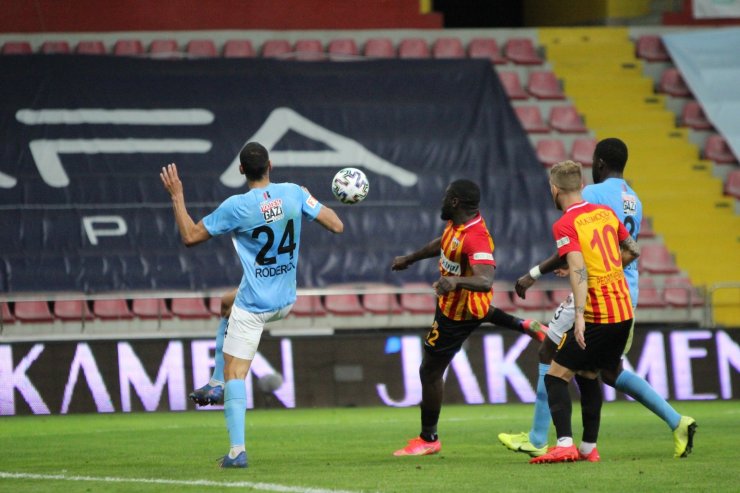 Süper Lig: Kayserispor: 0 - Gaziantep FK: 0 (Maç sonucu)