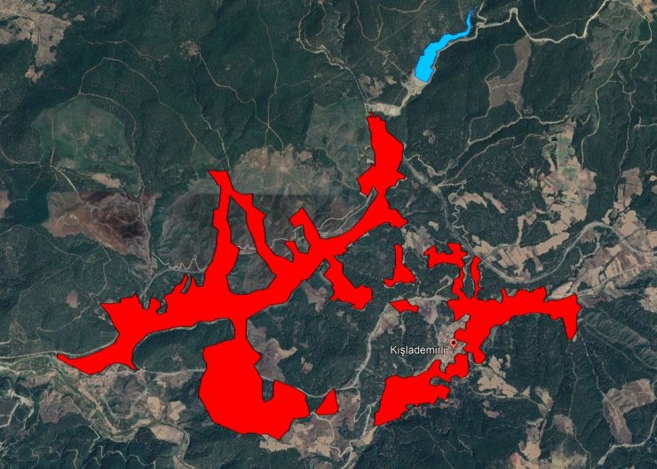 Kütahya Tavşanlı Kışlademirli Barajı’nda 5 bin 200 dekar arazi sulanacak