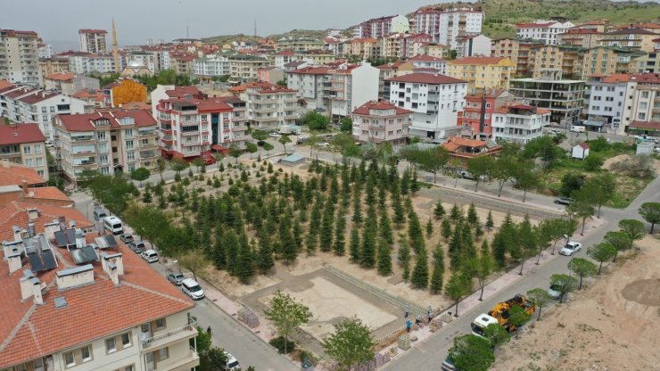 15 Temmuz Mahallesine yeni park yapılıyor