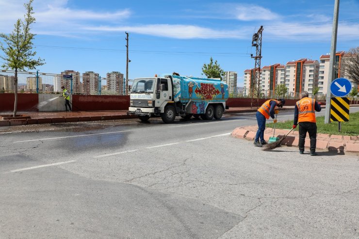 Talas’ta hem bahar temizliği hem bayram temizliği