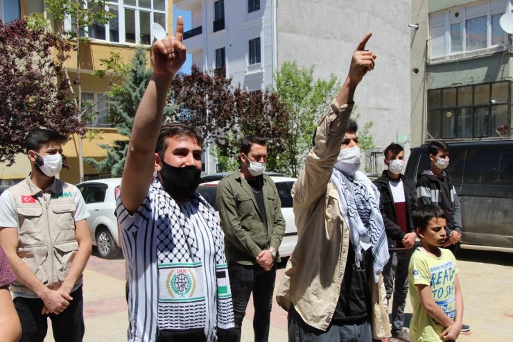 Nevşehir’de Filistin’de şehit düşenler için gıyabi cenaze namazı kılındı