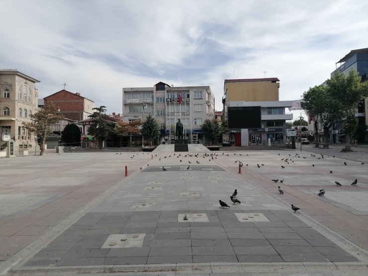 Aksaray’da sokaklar sessizliğe büründü