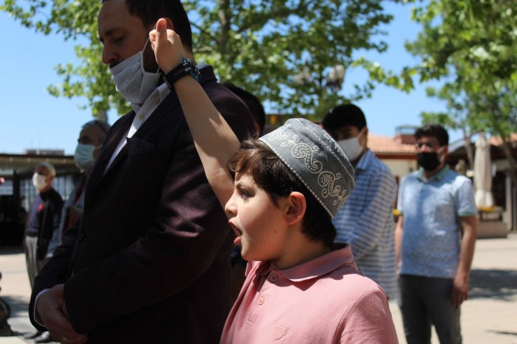 Başkent’te Filistin şehitleri için gıyabi cenaze namazı kılındı