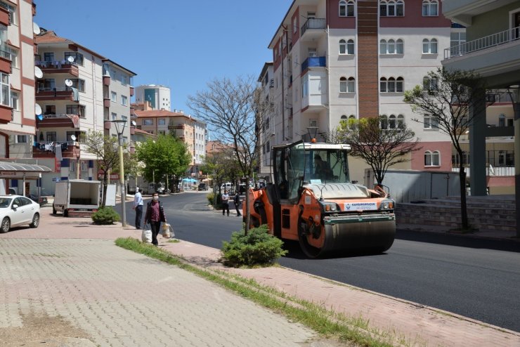 Kahramankazan’da asfalt yenileme çalışmaları sürüyor