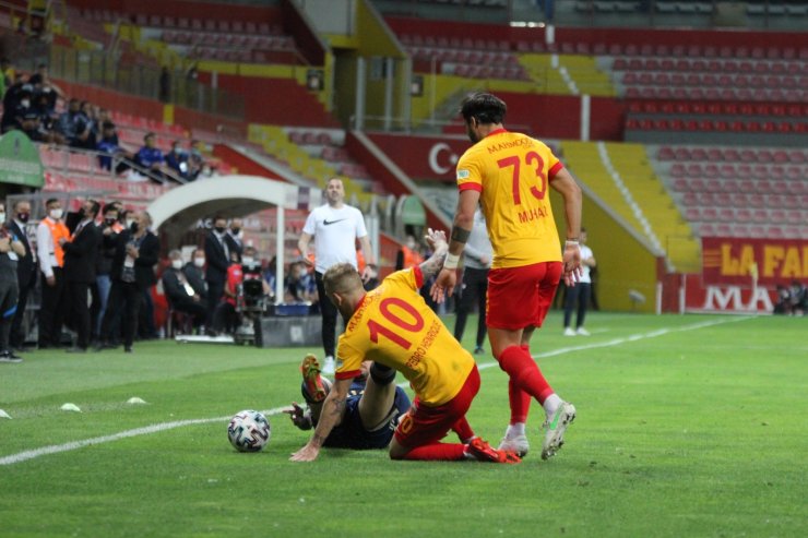 Süper Lig: Kayserispor: 1 - Fenerbahçe: 0 (İlk yarı)