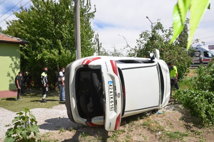 Konya’da hafif ticari araç ile cip çarpıştı: 4 yaralı