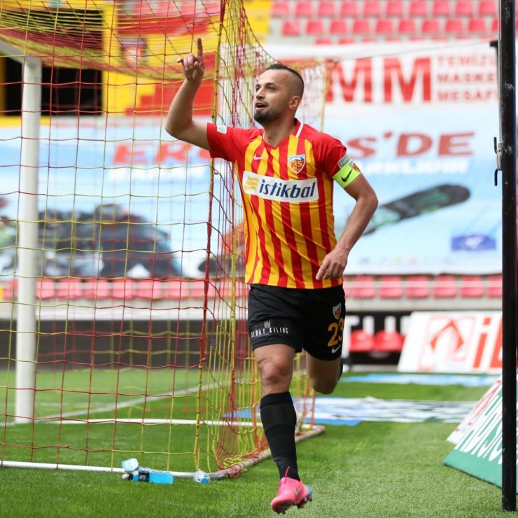 Kayserispor’un en golcüsü İlhan oldu