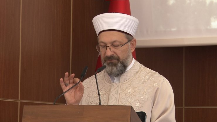 Diyanet İşleri Başkanı Erbaş, Filistin’in geleceği için STK’larla buluştu