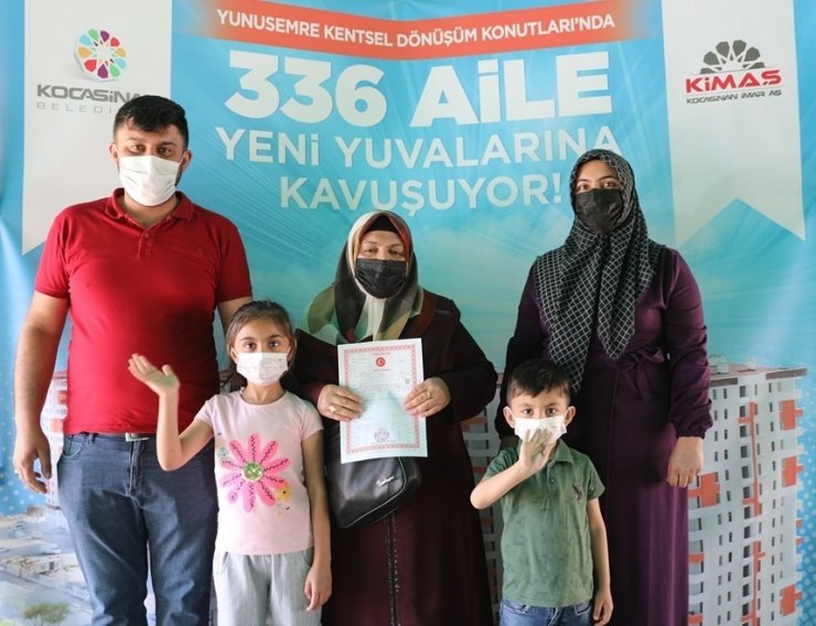 Kocasinan’da hayallerin gerçekleştiği 336 aileye anahtar teslimi büyük yankı uyandırdı