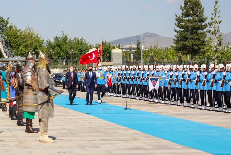 Cumhurbaşkanı Erdoğan, Polonyalı mevkidaşını resmi törenle karşıladı