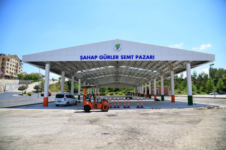 Mamak Şahap Gürler Pazaryeri açılış için gün sayıyor