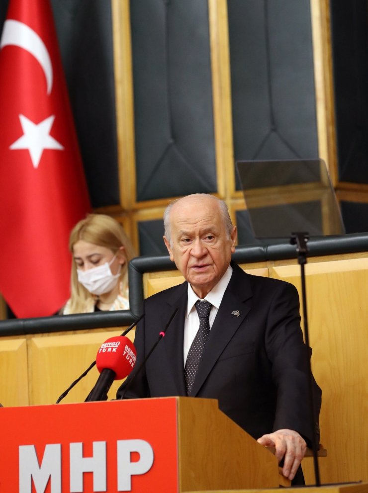 Bahçeli: "İçişleri Bakanı’nın yalnız olmadığını özellikle ve önemle ifade ediyorum"