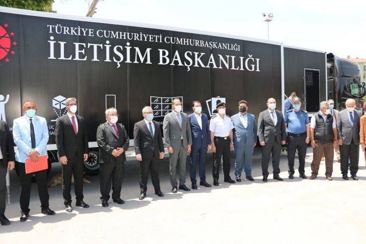 Cumhurbaşkanlığı İletişim Başkanlığı Dijital Tırı Niğde’de