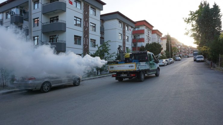 Beypazarı Belediyesi haşere ilaçlama çalışmalarını sürdürüyor