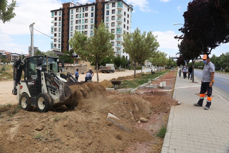 Karaman Belediyesinden asfalt ve çevre düzenlemesi