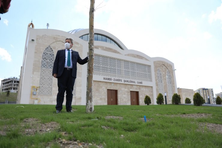 Şanlıünal Camii açılışa hazırlanıyor