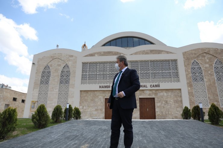 Şanlıünal Camii açılışa hazırlanıyor