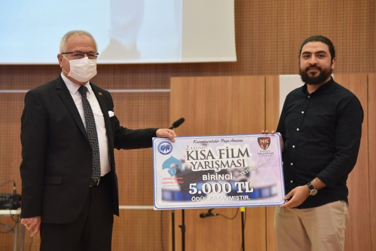 Karaman’da düzenlenen kısa film yarışmasında ödüller sahiplerini buldu