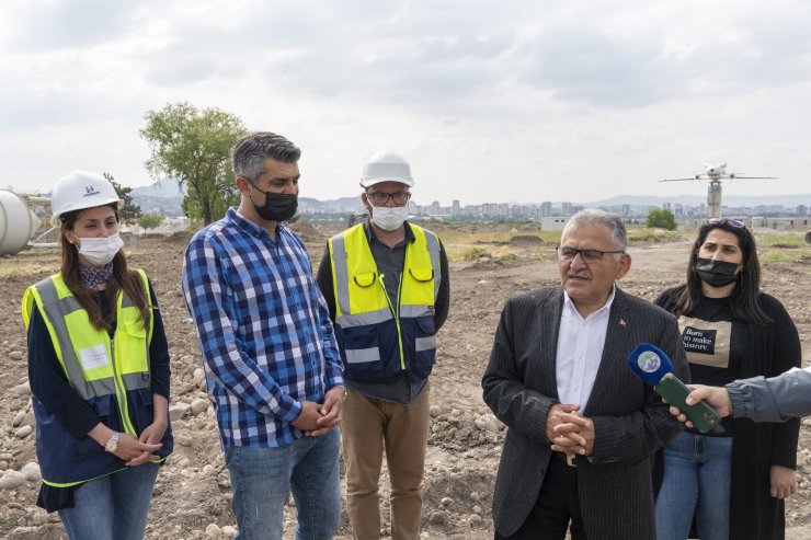 Başkan Büyükkılıç: “Recep Tayyip Erdoğan Millet Bahçesi’nin açılışını iple çekiyoruz”