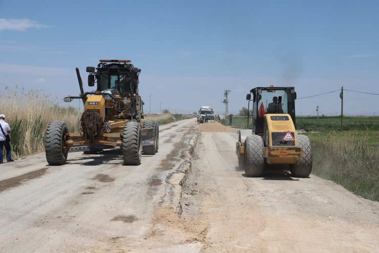 Karatay’da 13,7 kilometrelik mahalle yolu yapılıyor