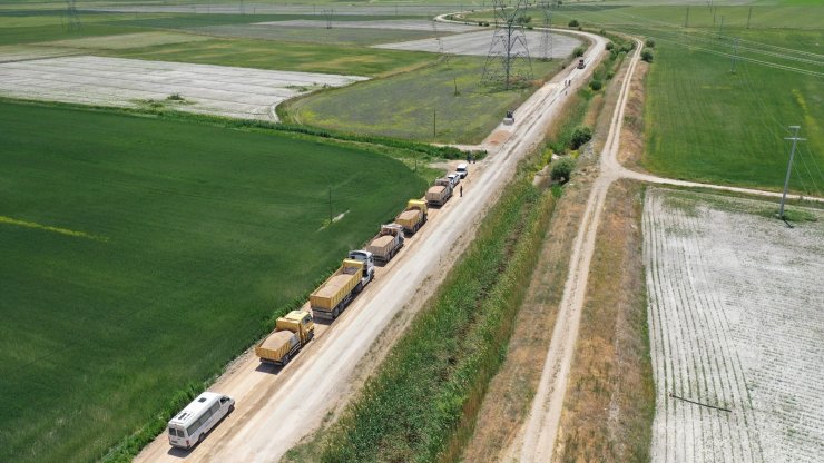 Karatay’da 13,7 kilometrelik mahalle yolu yapılıyor