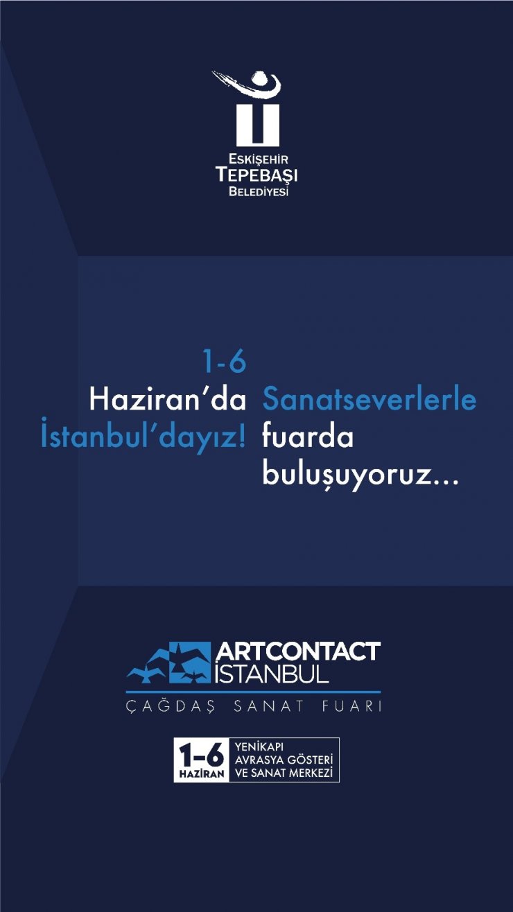 Tepebaşı’nın eserleri Artcontact İstanbul’da sergilenecek