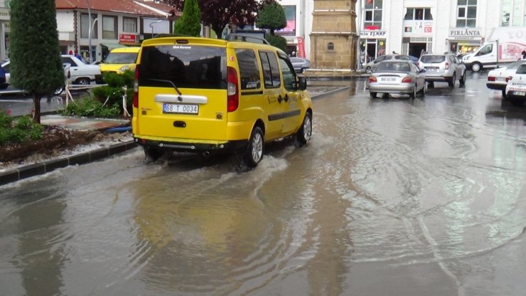 Yozgat’ta dolu etkili oldu