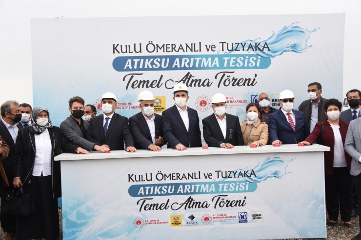 Konya’da Tuz Gölü’nün korunması için 4 önemli yatırımın temeli atıldı