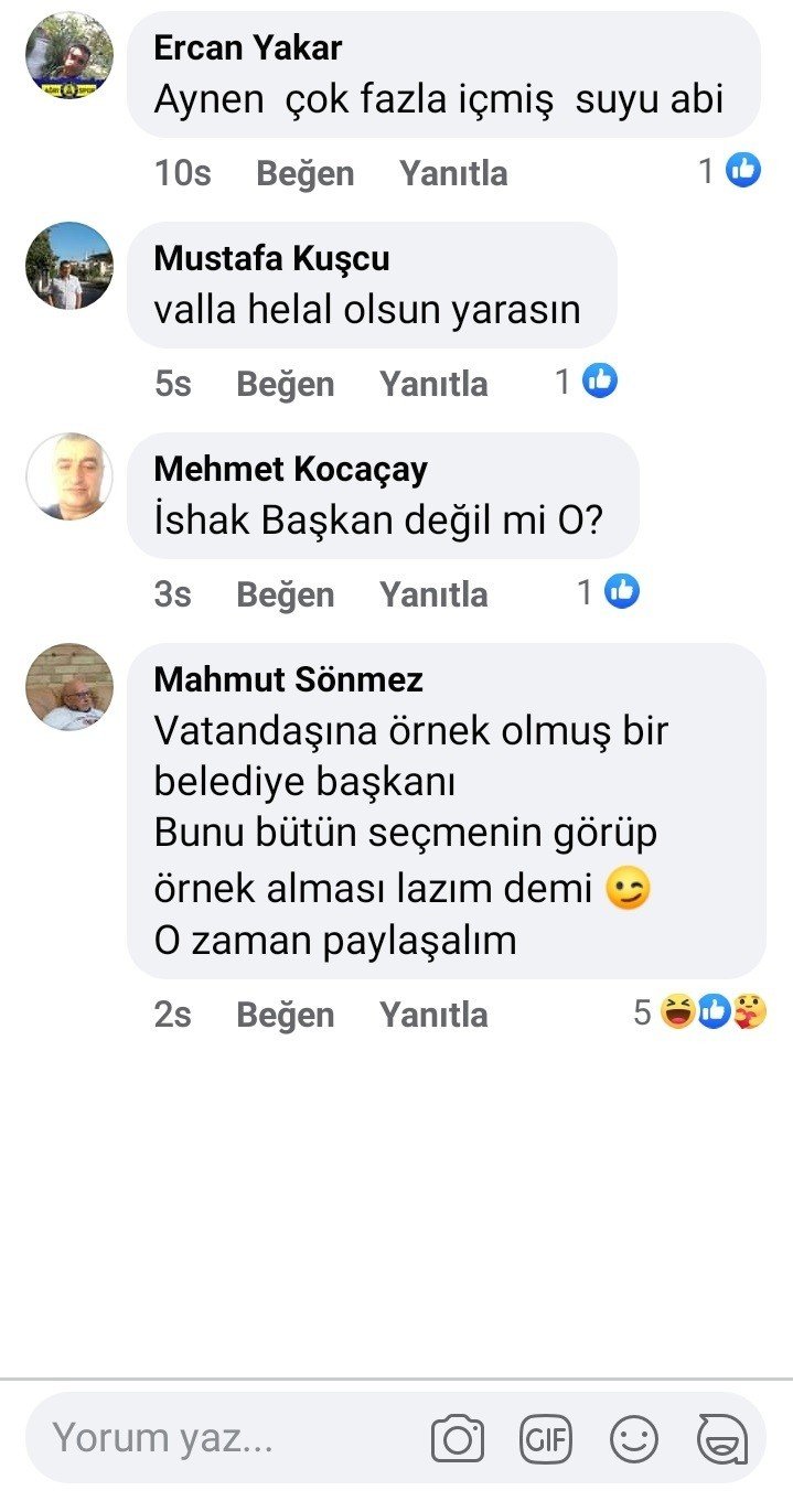 Çakırkeyf başkan icraatını anlatıyor