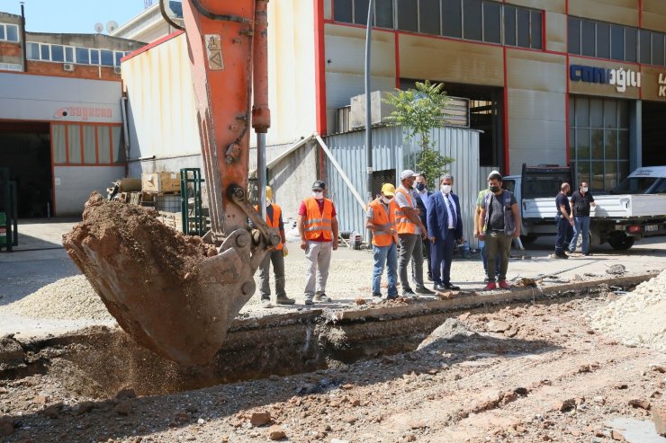 ASKİ, OSTİM’in eskiyen kanalizasyon sistemini yeniliyor