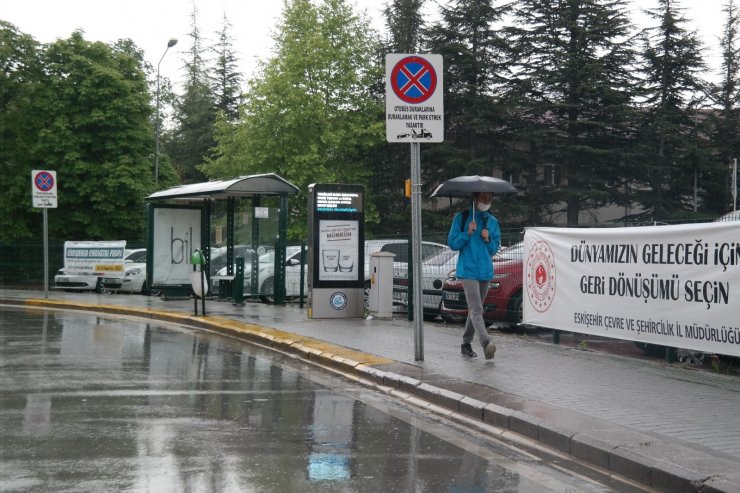 Eskişehir’de sağanak yağış