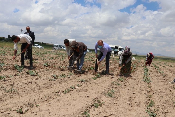 Aksaray’da mevsimlik tarım işçilerinin her türlü ihtiyaçları gideriliyor