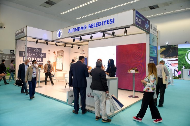 Altındağ Belediyesi’nin standı büyük beğeni topluyor