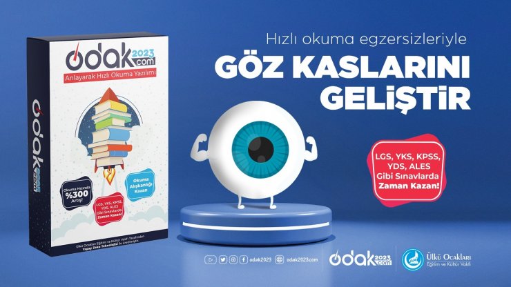 Ülkü Ocakları Eğitim ve Kültür Vakfı “ODAK2023 Anlayarak Hızlı Okuma Yazılımı” geliştirdi