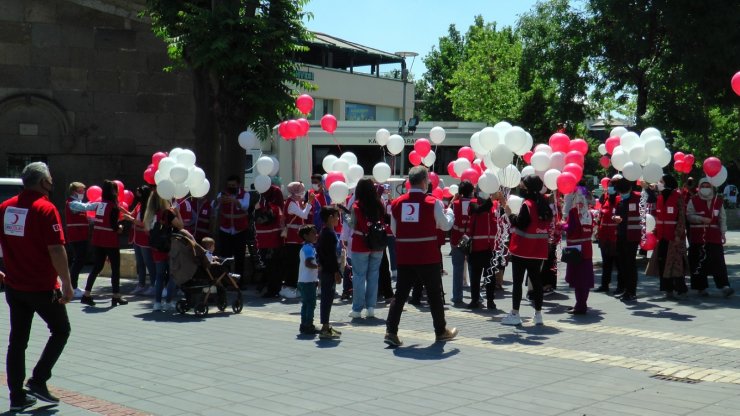 Kayseri’de Türk Kızılay’ın 153. yılı kutlandı