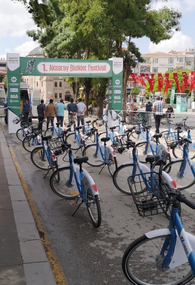 Aksaray’da’ Yeni Nesil Bisiklet Sistemi Projesi’ hayata geçirildi