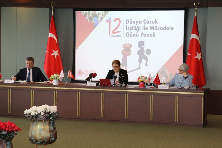 Bakan Selçuk, Dünya Çocuk İşçiliği ile Mücadele Günü Paneli’ne katıldı