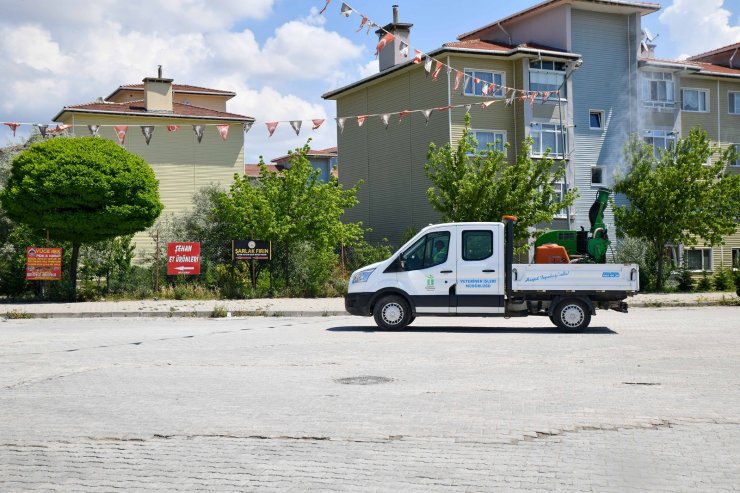 Tepebaşı’nda ilaçlama çalışmaları