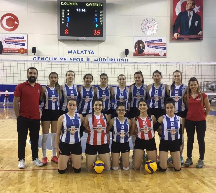 Kayseri Voleybol Bölgesel Lig Finaline yükseldi