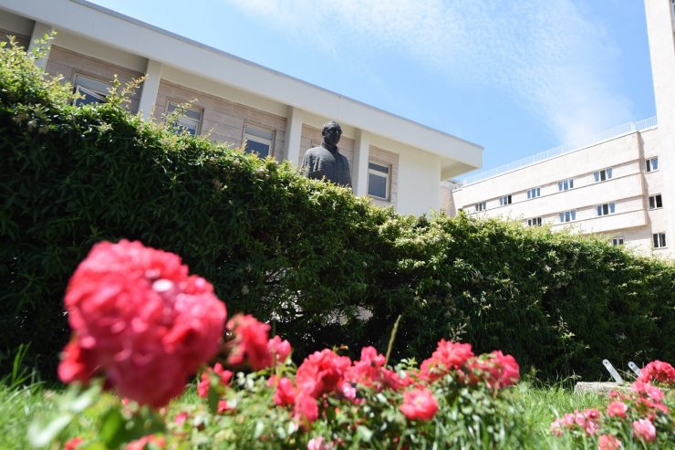 Altındağ Belediyesinden hastanelere bakım ve peyzaj çalışması