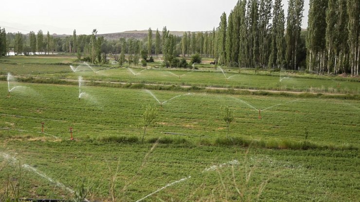 Kayseri’de sulu tarımla ekonomiye 570 milyon liralık katkı hedefleniyor